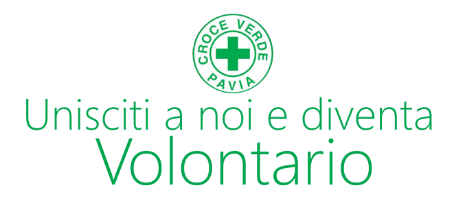 Diventa volontario della Croce Verde Pavese